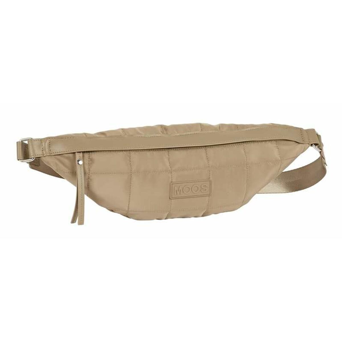 Bolsa de Cintura Moos Camel Acolchoado 41 x 15,5 x 7 cm