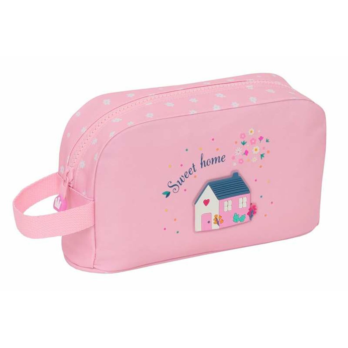 Porta-café da manhã Térmico Glowlab Kids Sweet home Cor de Rosa 21,5 x 12 x 6,5 cm
