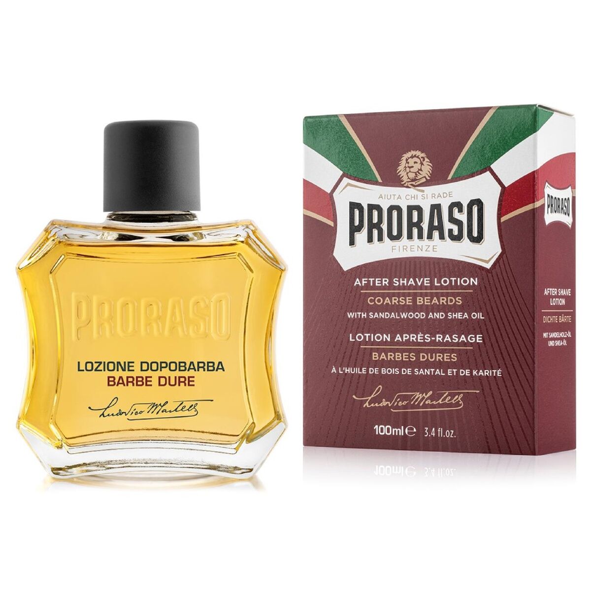 Loção pós barba Proraso 400572 Álcool