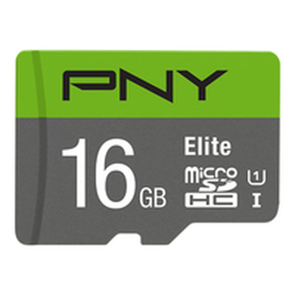 Cartão de Memória Micro SD com Adaptador PNY P-SDU16GU185GW-GE Elite C10 16