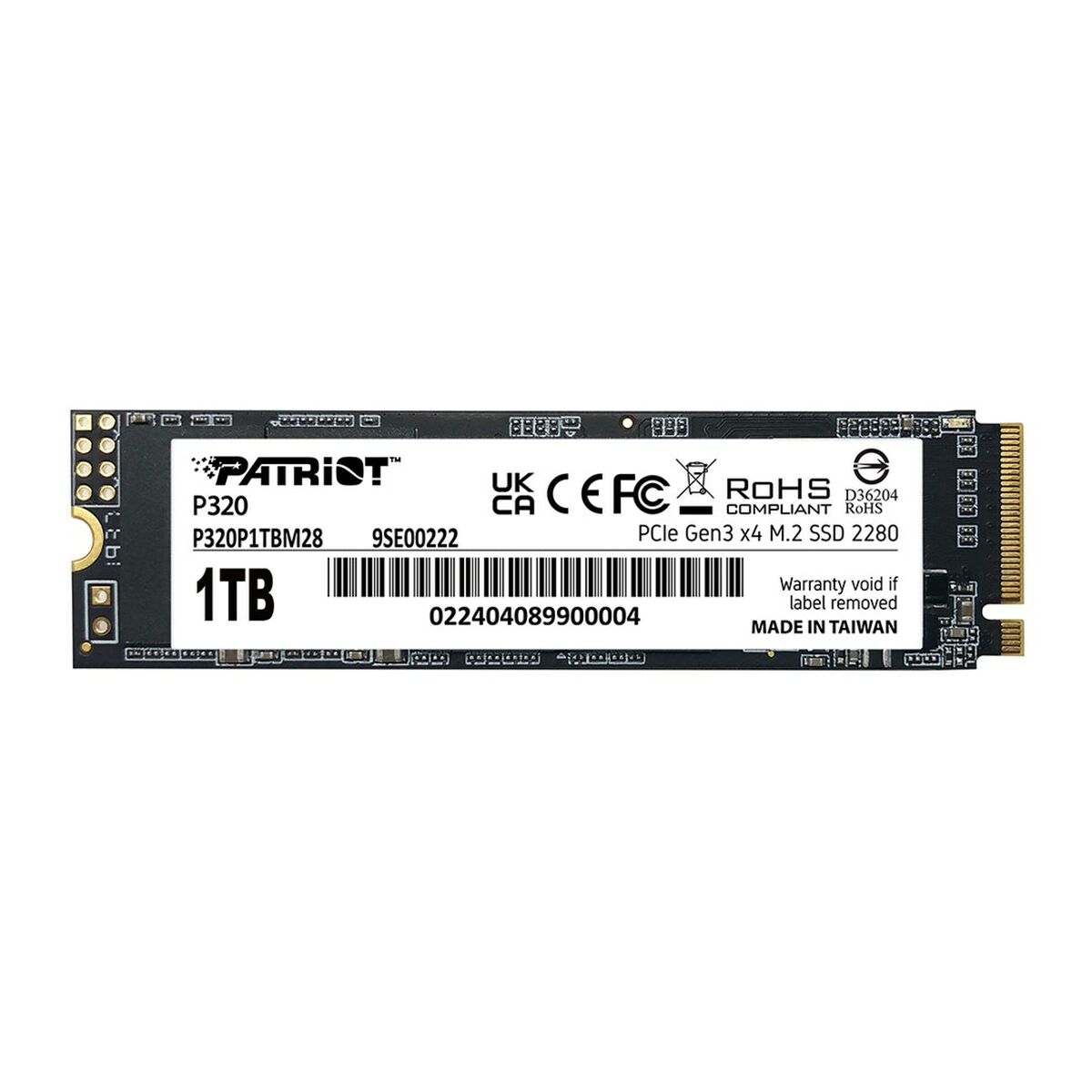 Disco Duro Patriot Memory P320P1TBM28 1 TB SSD