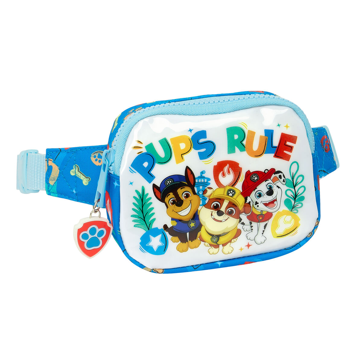Bolsa de Cintura The Paw Patrol Pups rule Azul 14 x 11 x 4 cm