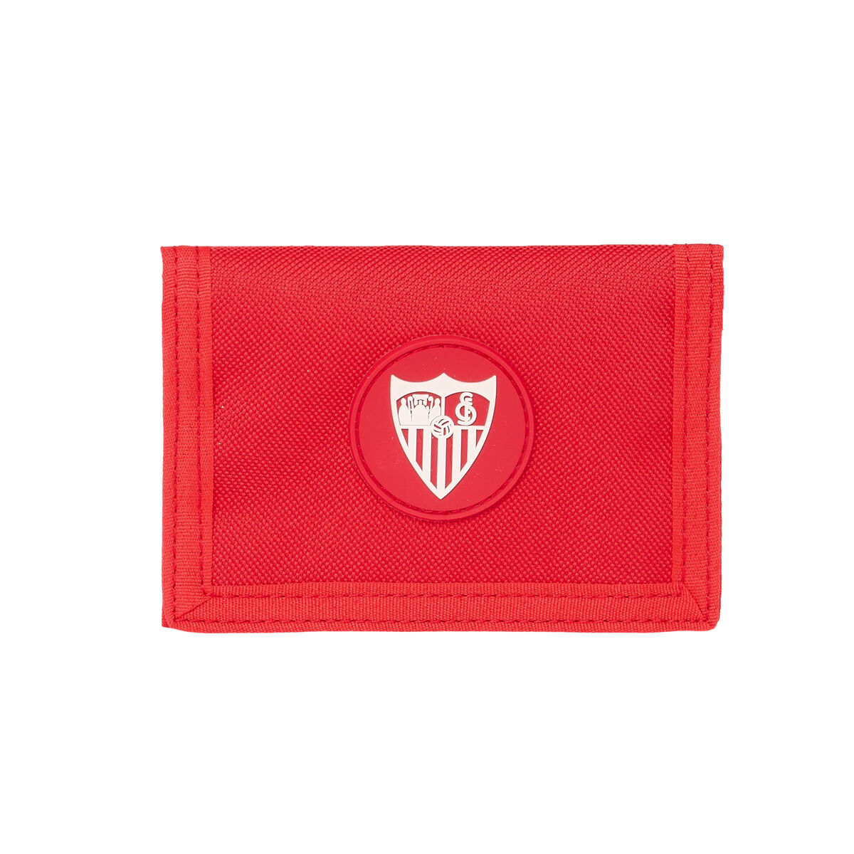Carteira Sevilla Fútbol Club Vermelho 12,5 x 9,5 x 1 cm