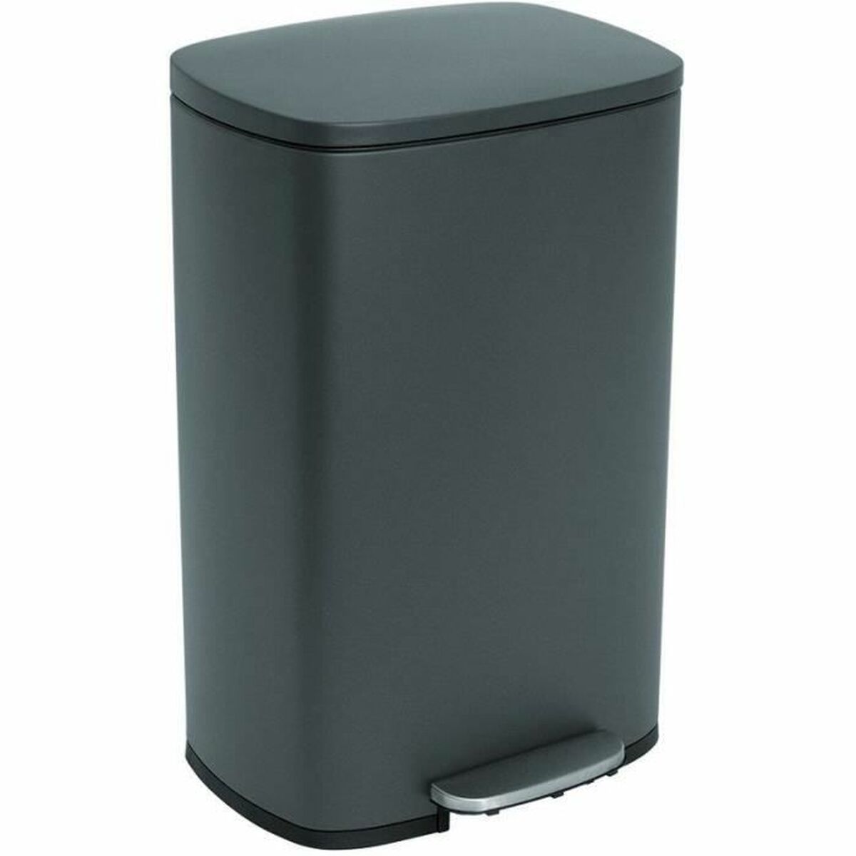 Caixote do lixo Kitchen Move Cinzento Aço inoxidável 50 L