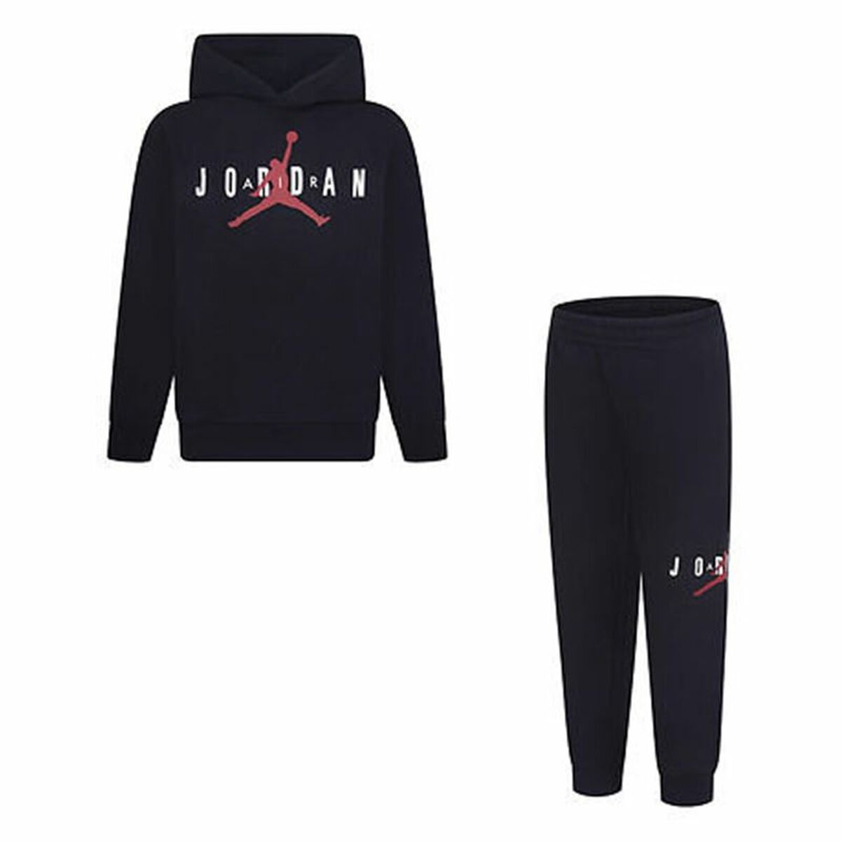 Conjunto Desportivo para Crianças Jordan Sustainable Preto