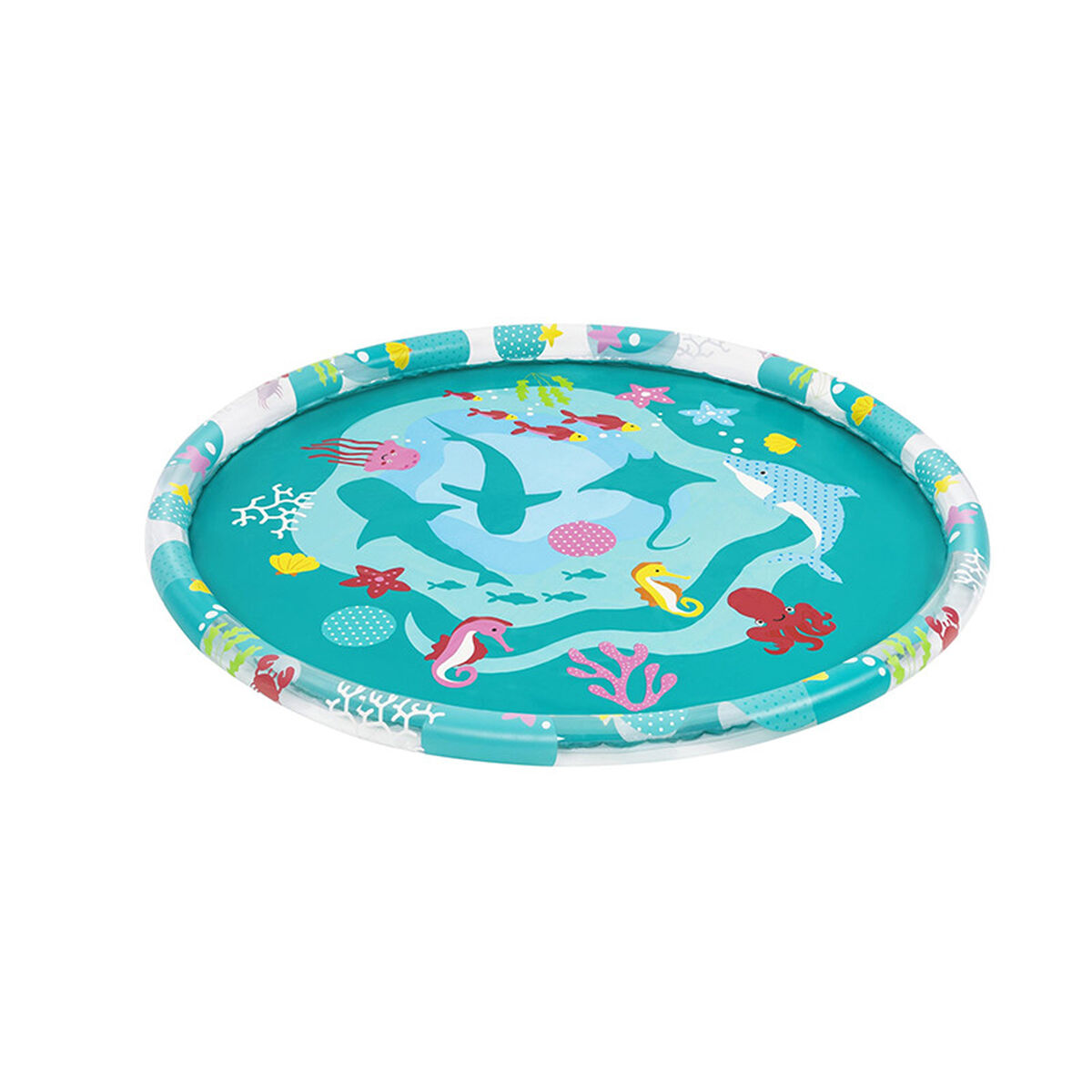 Brinquedo de Aspersão de Água Bestway Plástico Marinha Ø 165 cm