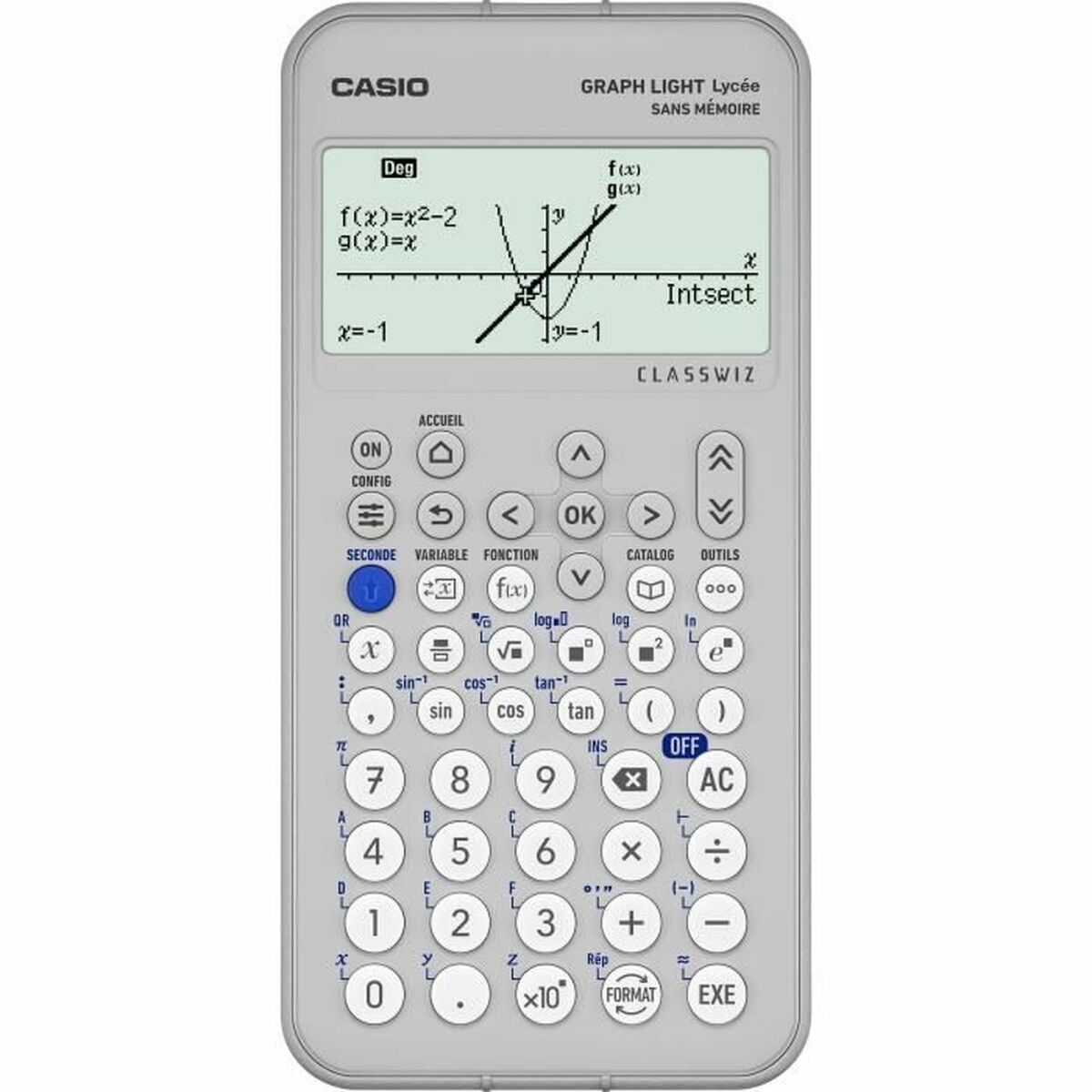 Calculadora Científica Casio Graph Light Cinzento