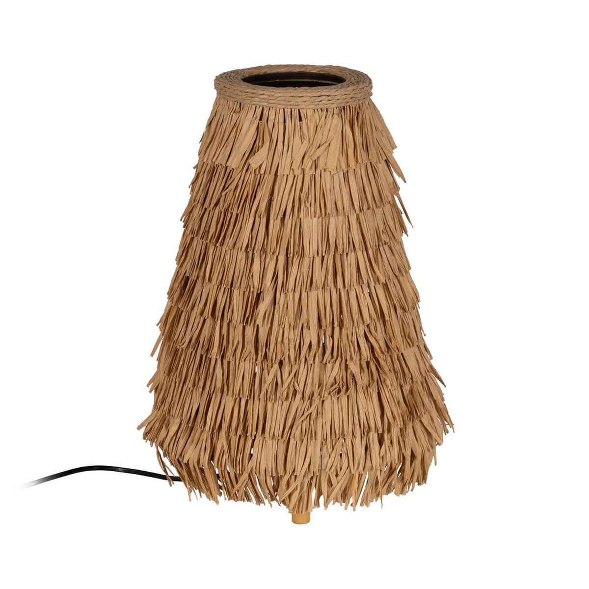Lâmpada de mesa Natural Fibra natural 40 W 220-240 V 44 x 44 x 44 cm