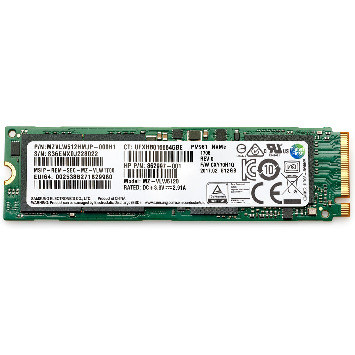 Disco Duro HP 406L7AA 1 TB SSD