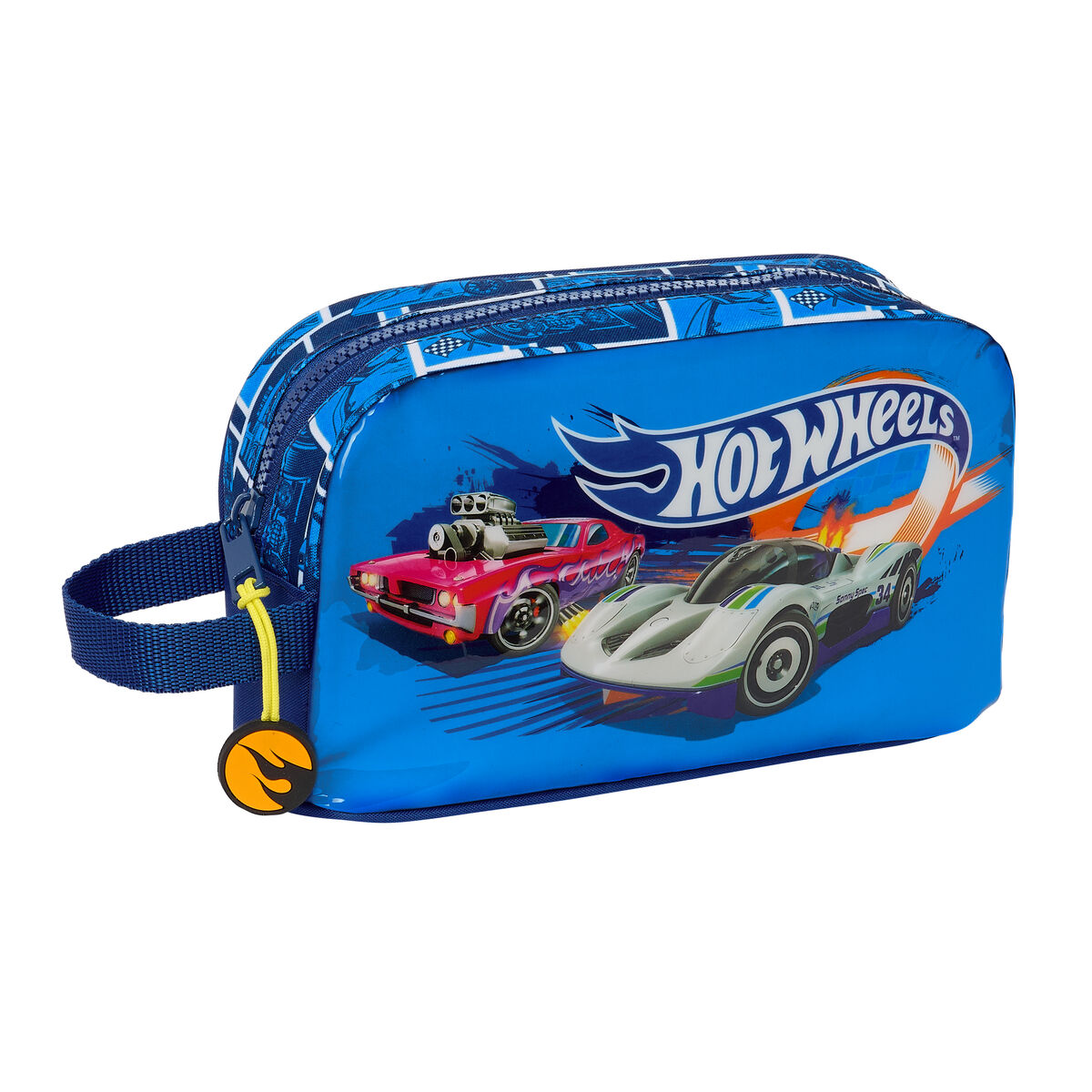 Porta-café da manhã Térmico Hot Wheels Sonny Azul Marinho 21,5 x 12 x 6,5 cm