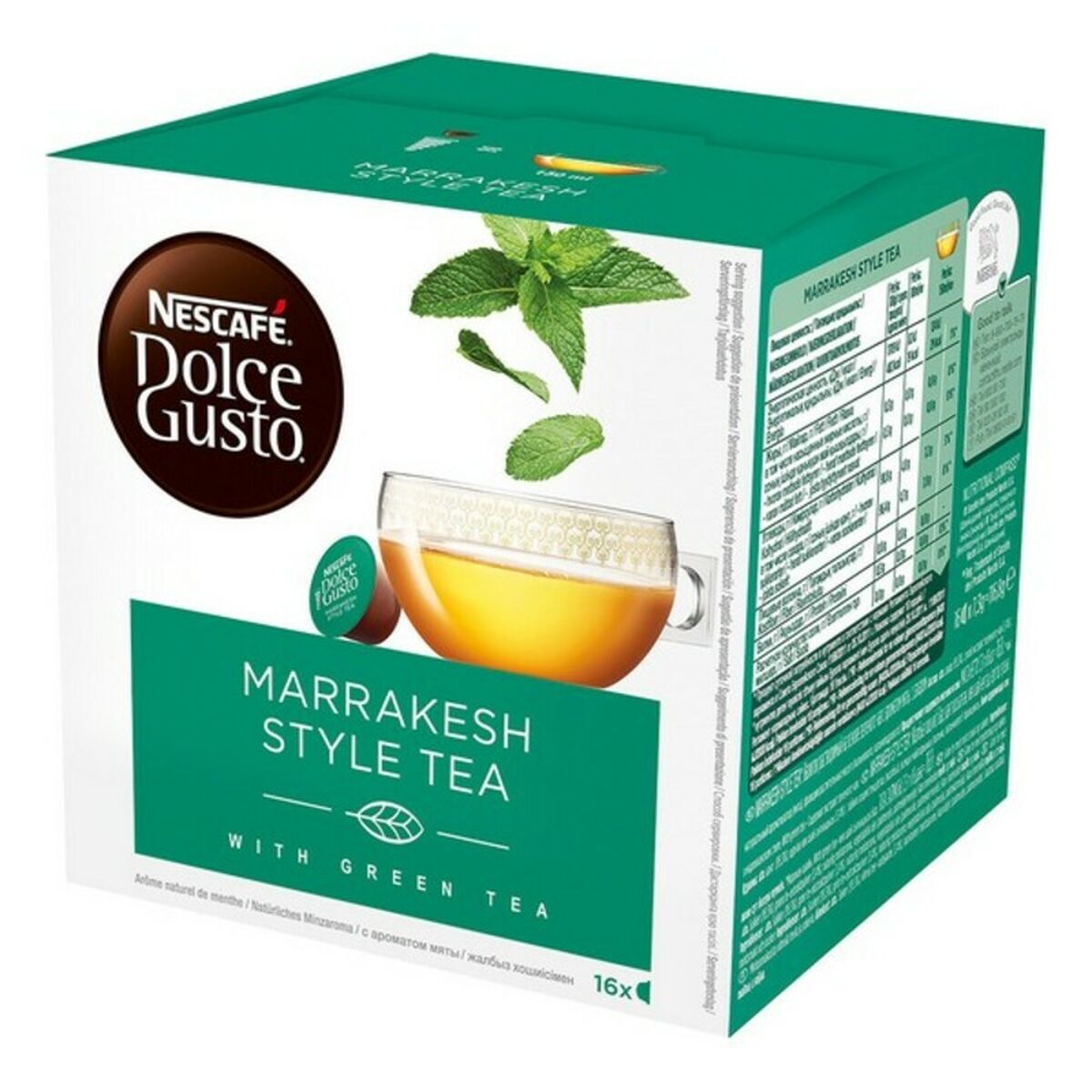 Cápsula de chá Marrakesh Style Tea Nestlé MARRAKESHSTYLETEA (16 Unidades)