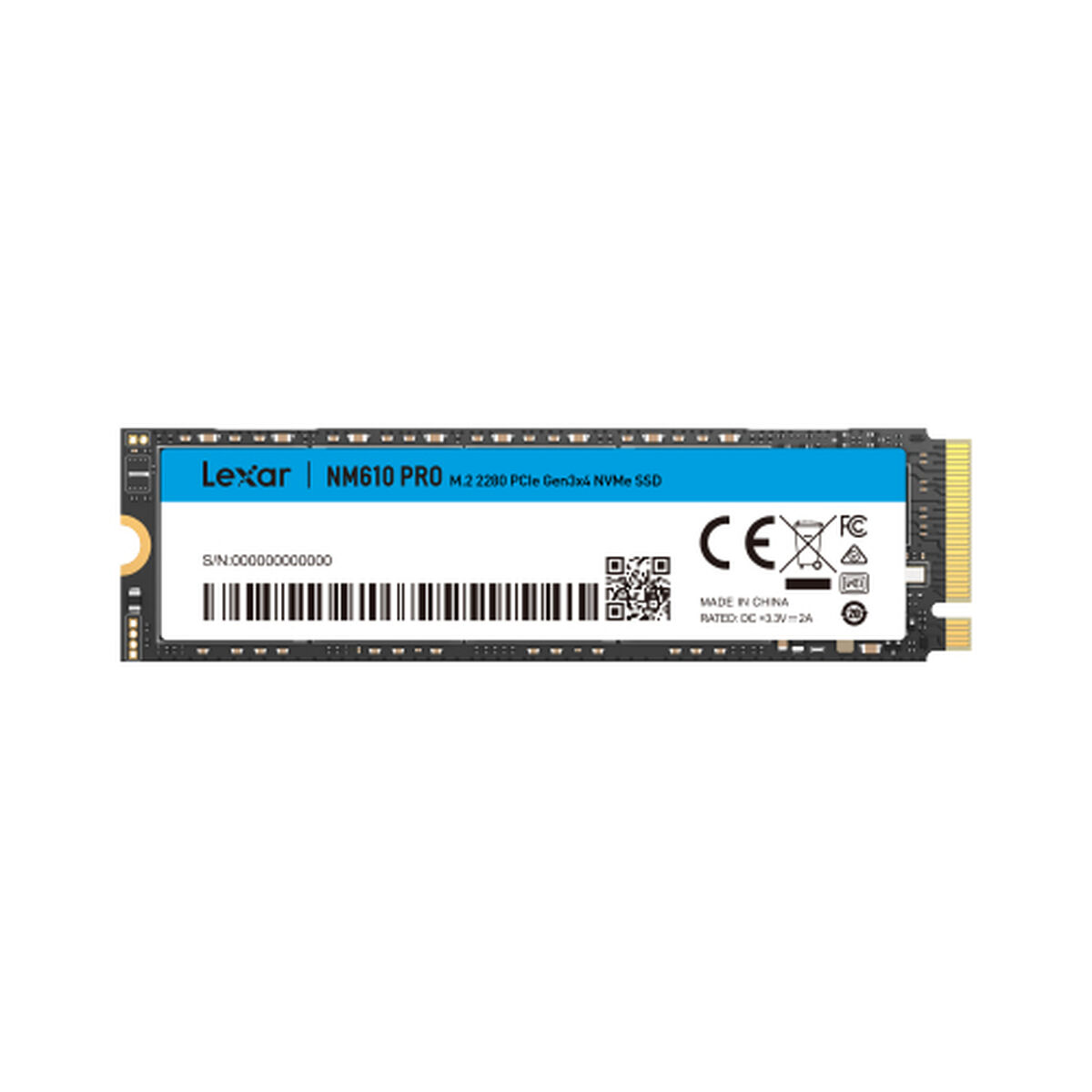 Disco Duro Lexar LNM610P002T-RNNNG 2 TB SSD