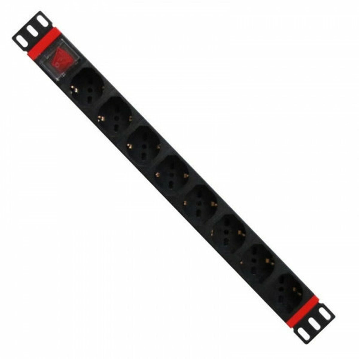 Extensor 19" 8 Tomas Schuko com interruptor WP WPN-PDU-C01-08 (2 m)