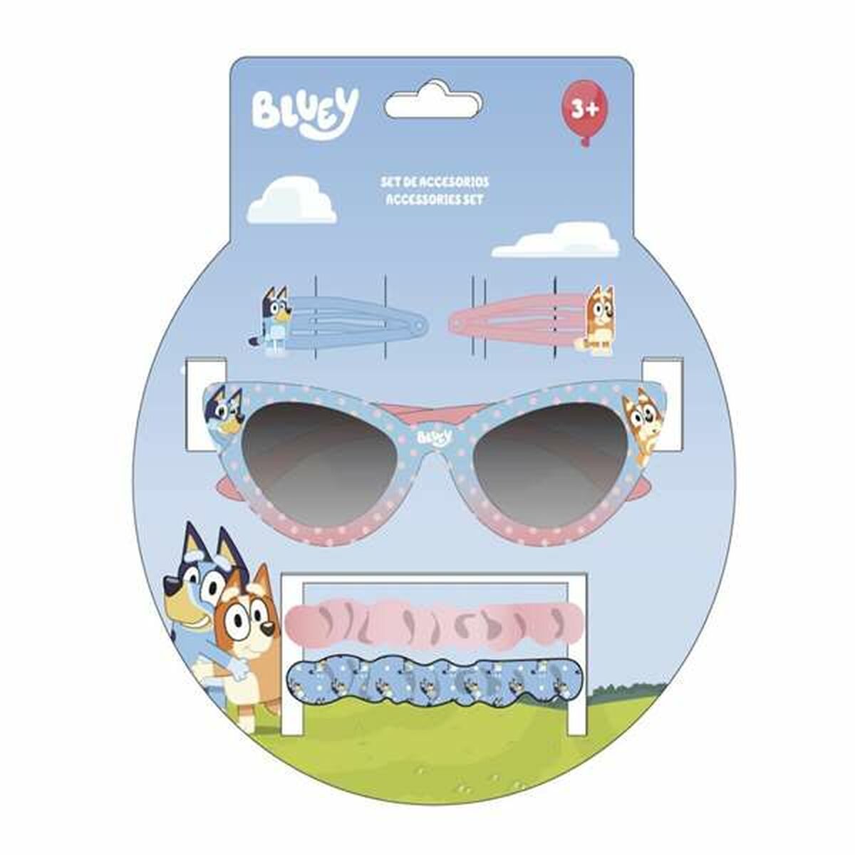 Óculos de sol com acessórios Bluey