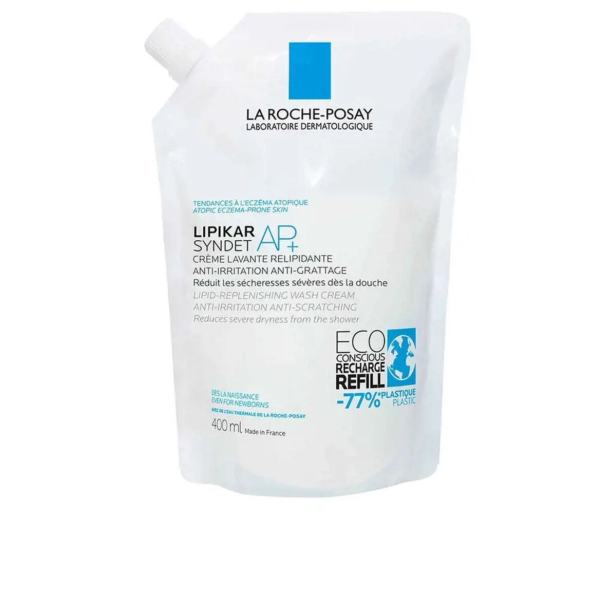 Creme de Duche La Roche Posay Lipikar Syndet AP+ 400 ml Relipidante Recarga