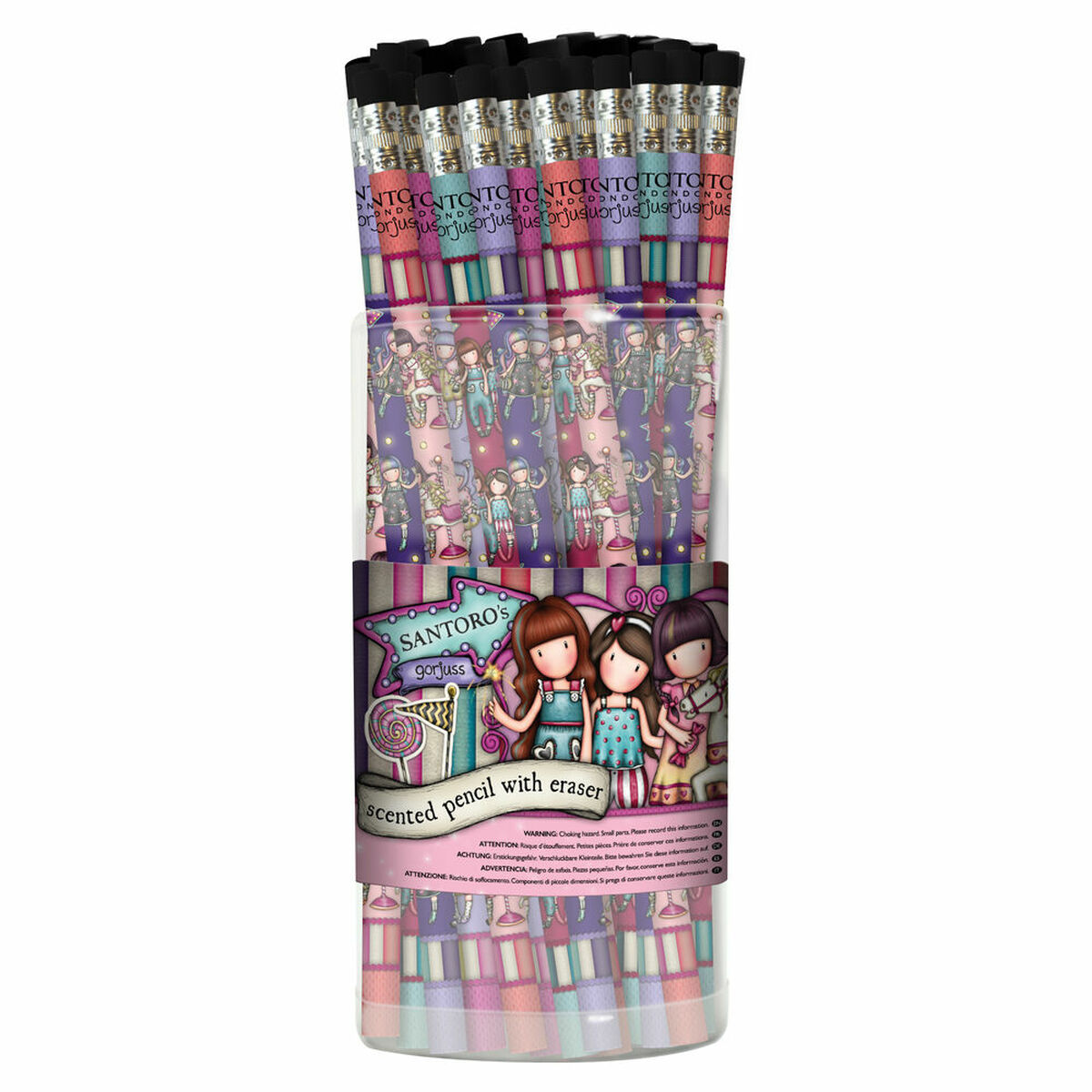 Conjunto de Lápis Safta Carousel