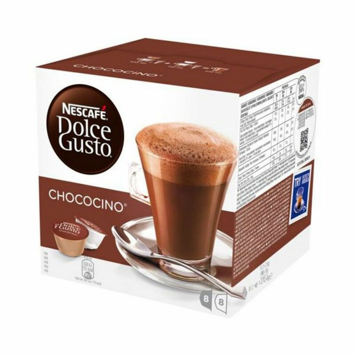 Cápsulas de café Nescafé Dolce Gusto 12045470 Chococino