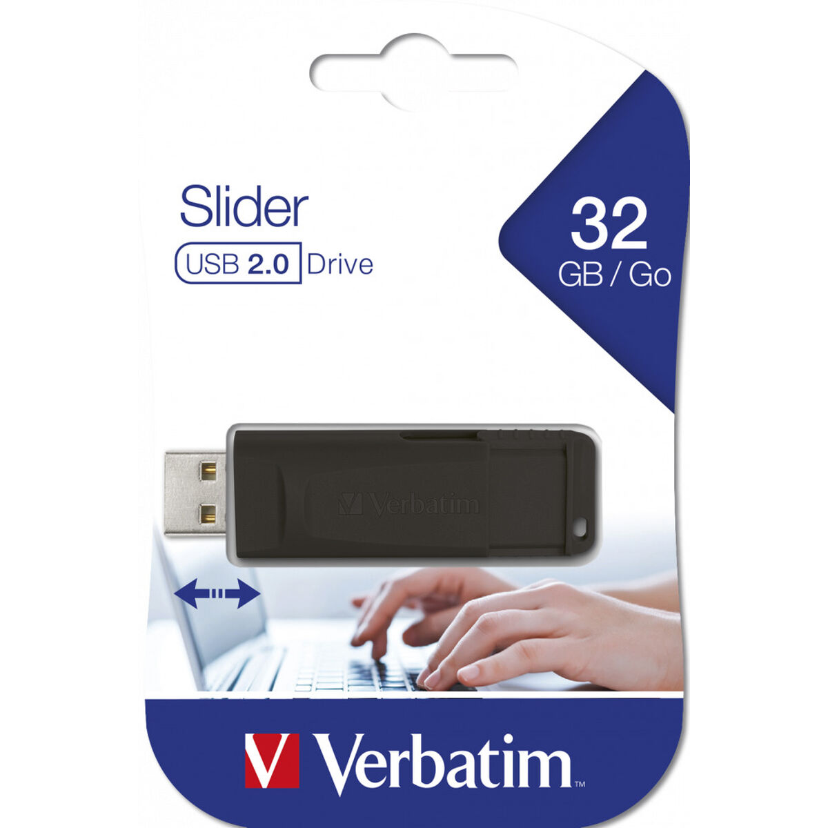 Memória USB Verbatim 98697 Preto 32