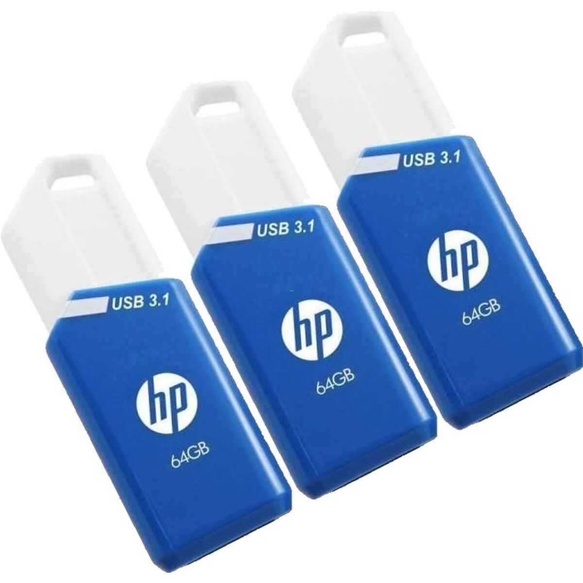 Memória USB Kingston P-HPFD755W64X3-GE 64 GB (3 Unidades)