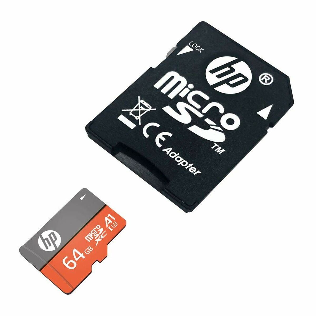 Cartão de Memória Micro SD com Adaptador HP HFUD064-1V31A 64