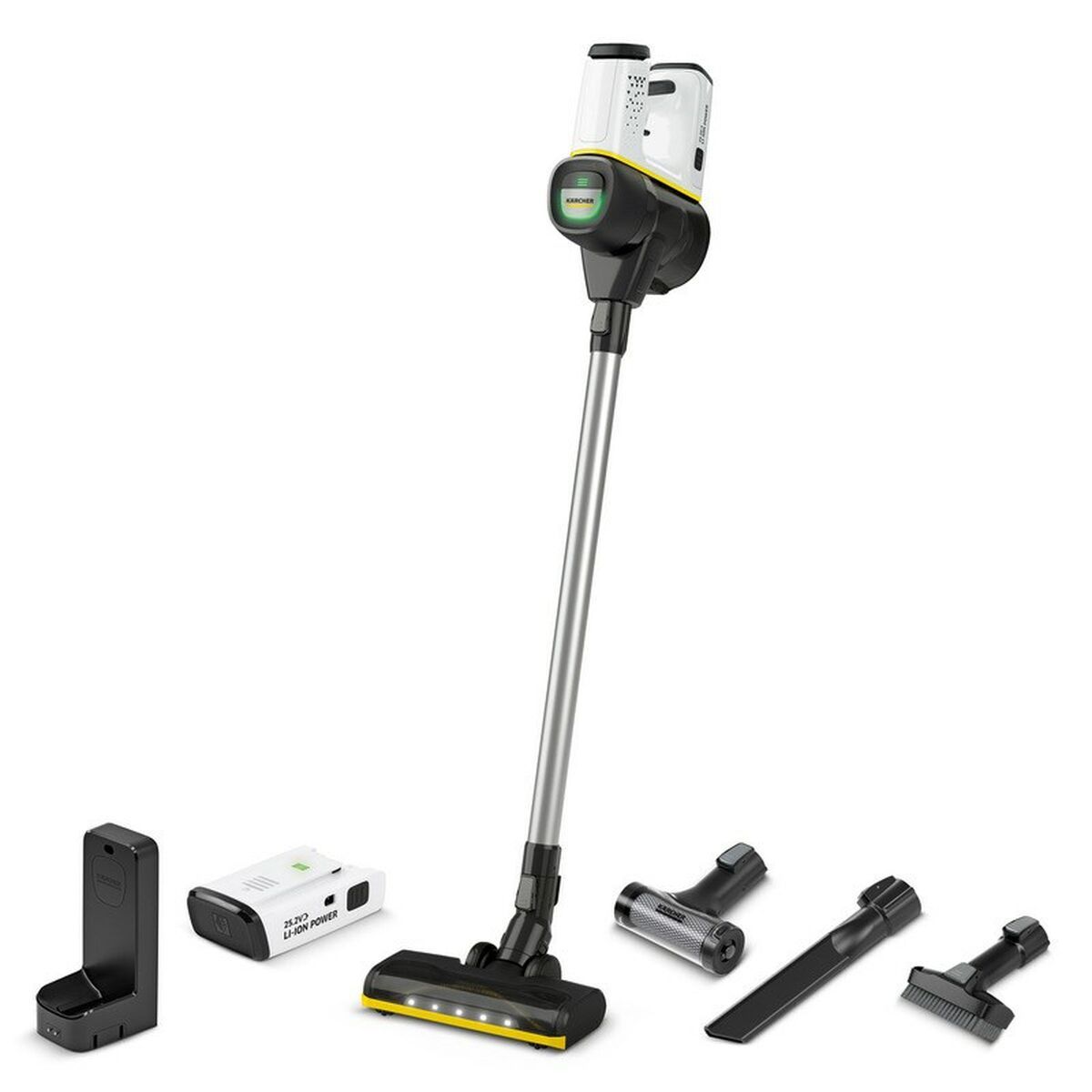 Aspirador sem Cabo Kärcher 1.198-677.0 Amarelo Branco Preto Prateado 250 W