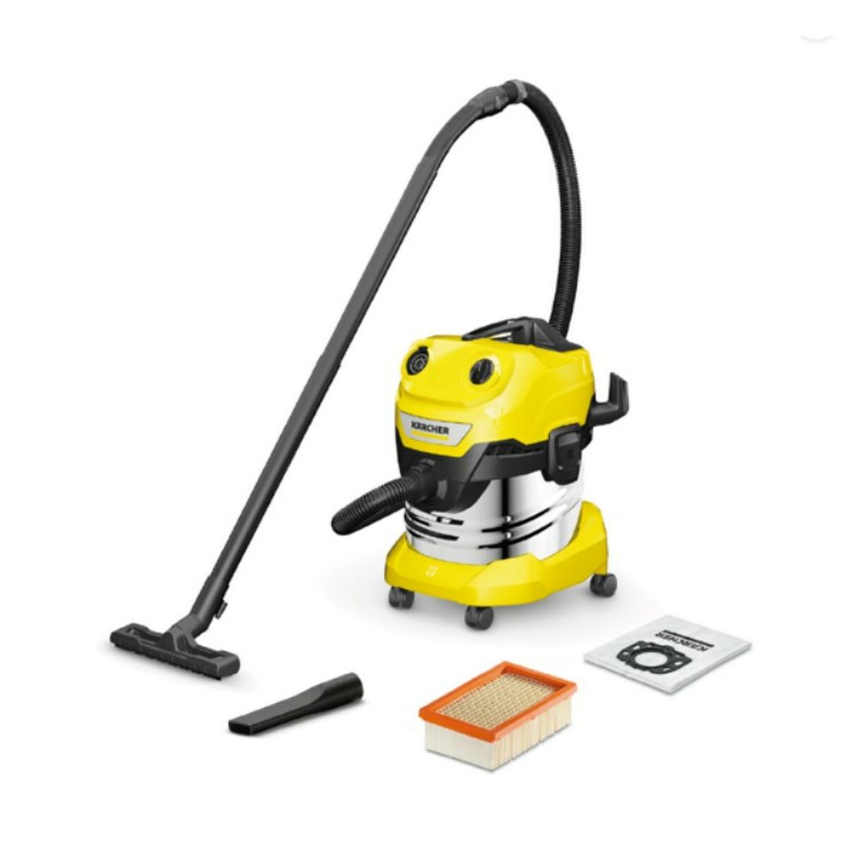 Aspirador sem Cabo Kärcher 1.628-260.0 Amarelo Preto 1000 W