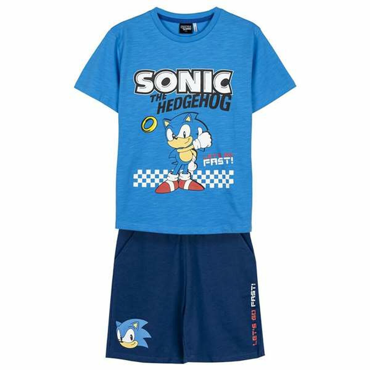 Conjunto de Vestuário Sonic