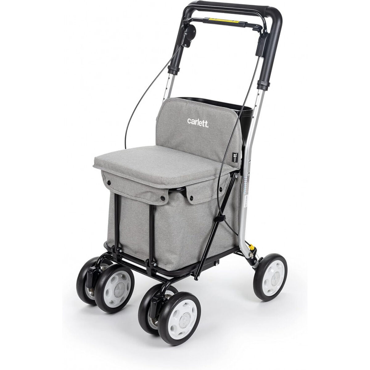 Carro de Compras Carlett COMFORT MOON Cinzento (1 Unidade)
