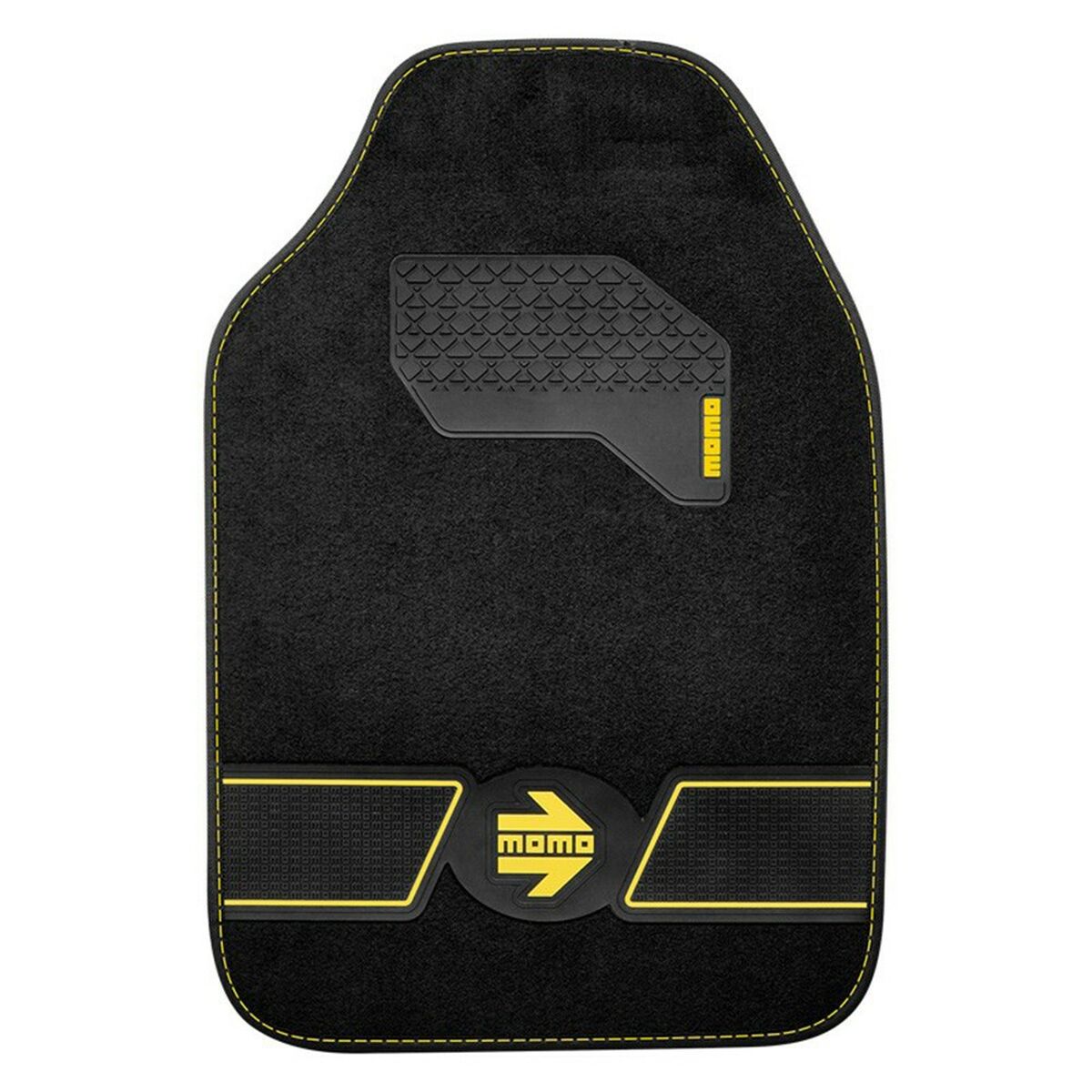 Conjunto de Tapetes de Carro MOMO MOMLCM4FUBY Universal 4 Peças