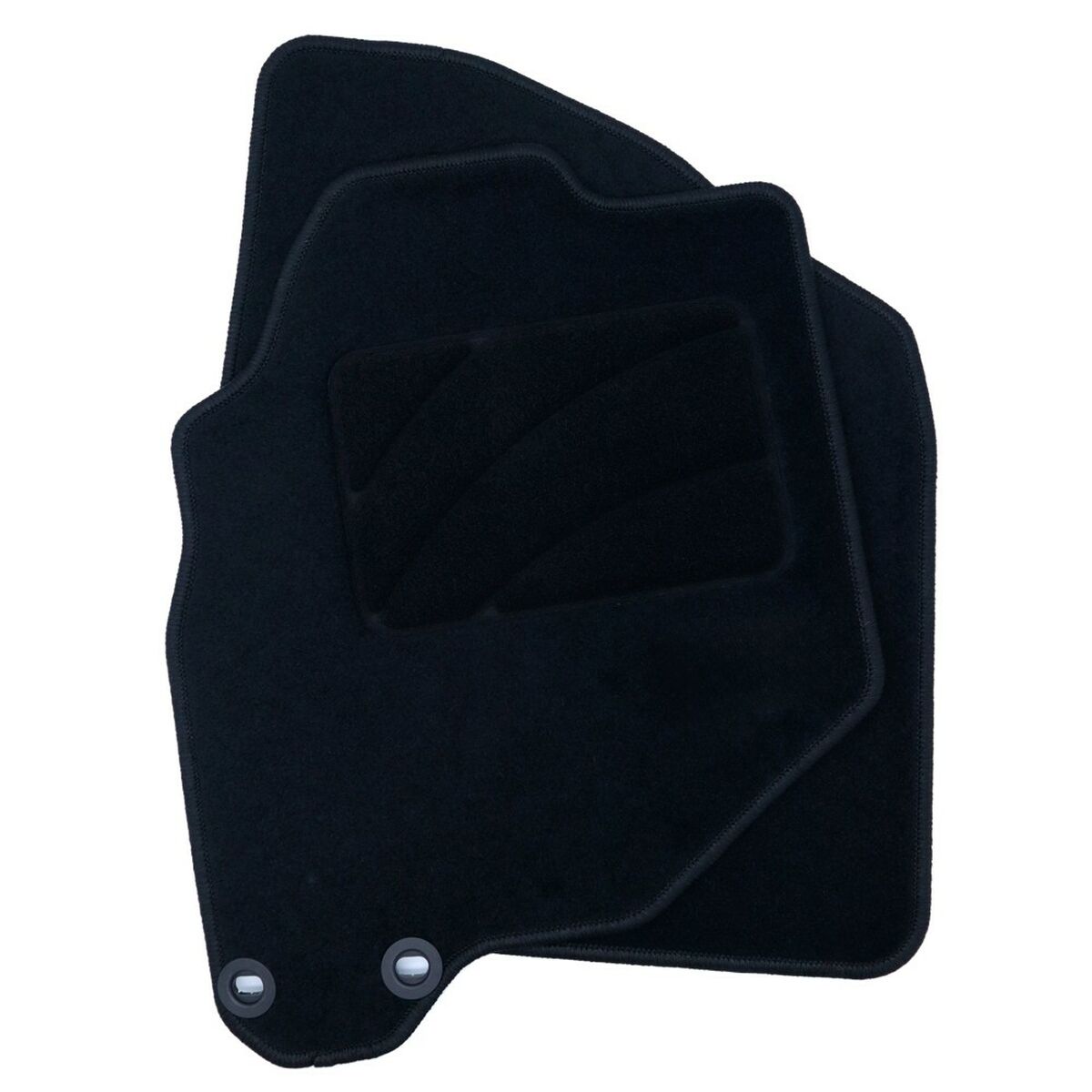 Conjunto de Tapetes de Carro OCC Motorsport OCCHN0022 Preto 5 Peças