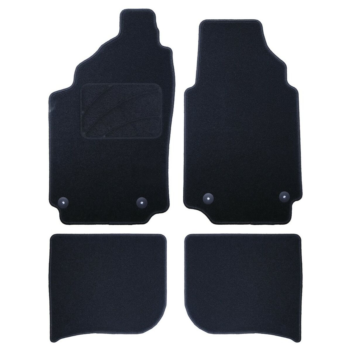 Conjunto de Tapetes de Carro OCC Motorsport OCCD0002 5 Peças