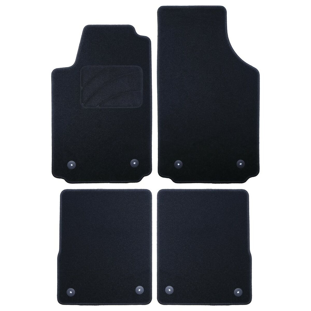 Conjunto de Tapetes de Carro OCC Motorsport OCCD0005 5 Peças