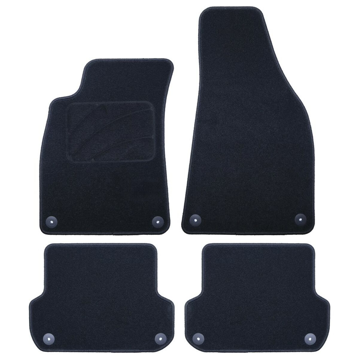 Conjunto de Tapetes de Carro OCC Motorsport OCCD0012 5 Peças