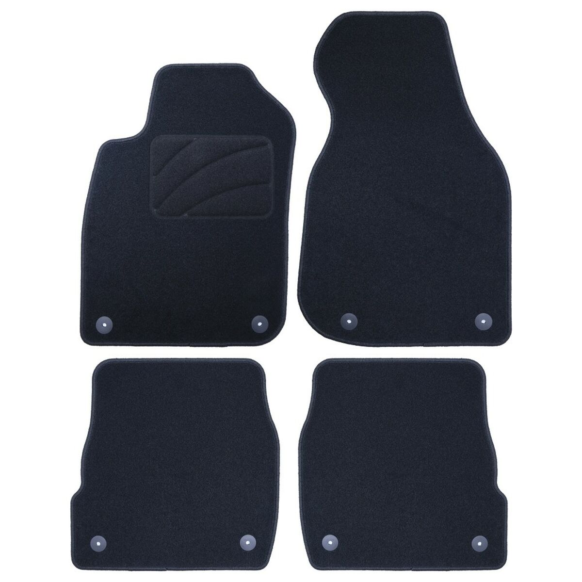Conjunto de Tapetes de Carro OCC Motorsport OCCD0024 5 Peças