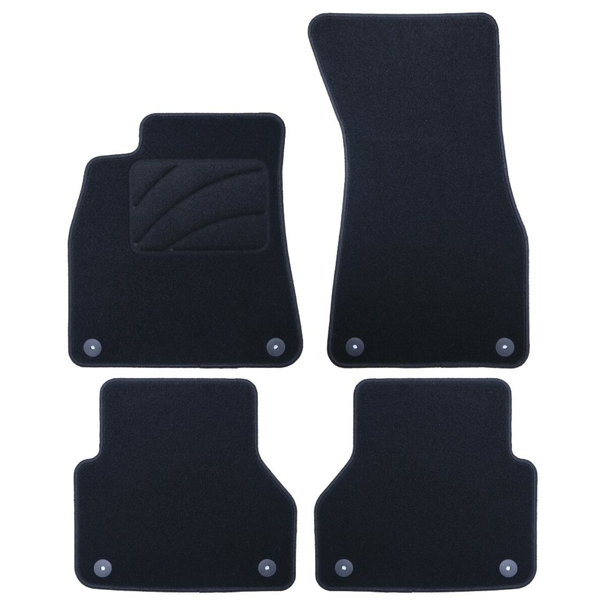 Conjunto de Tapetes de Carro OCC Motorsport OCCD0028 5 Peças