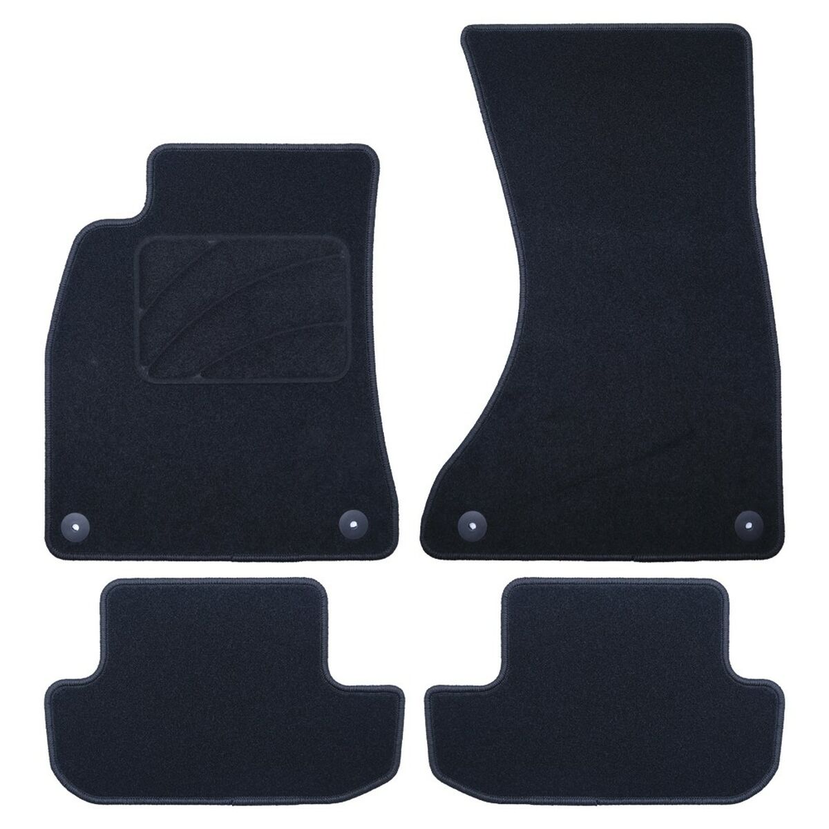 Conjunto de Tapetes de Carro OCC Motorsport OCCD0016 5 Peças