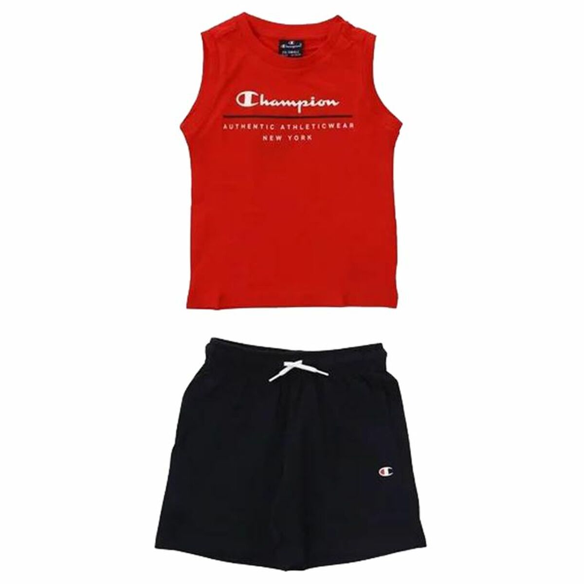 Conjunto Desportivo para Crianças Champion Essentials Vermelho
