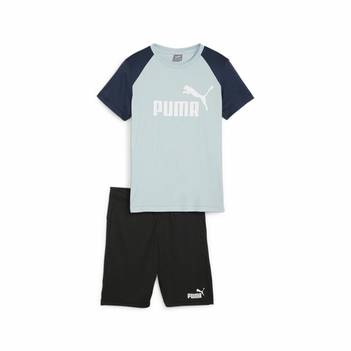 Conjunto Desportivo para Crianças Puma Short Multicolor