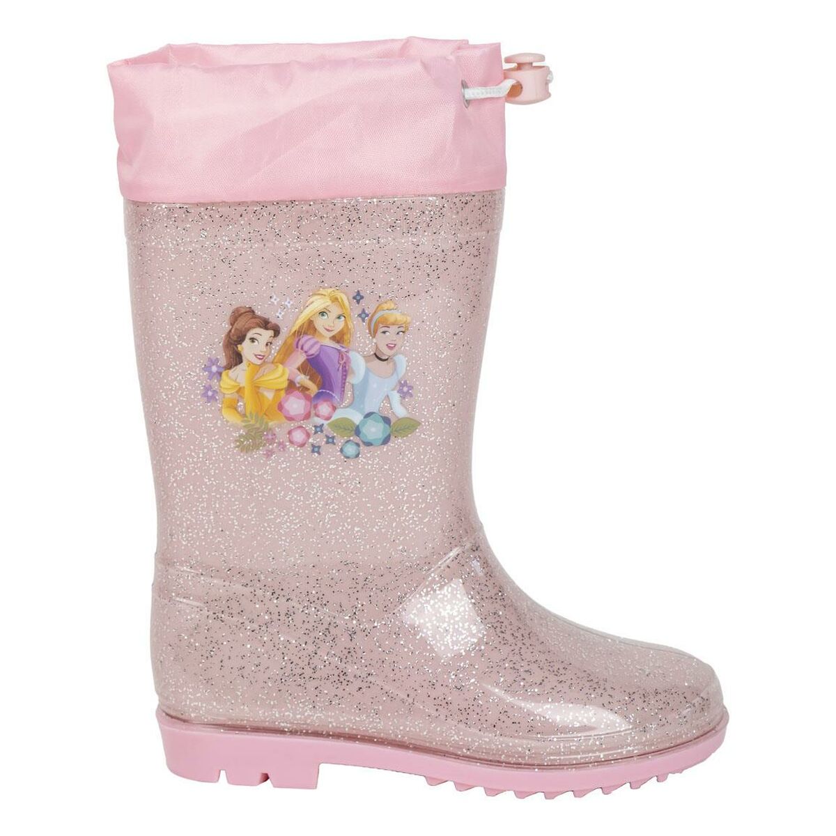 Botins Infantis Disney Princess Cor de Rosa 22-28