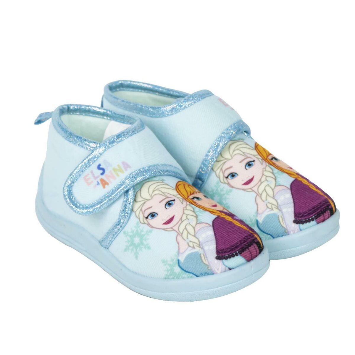 Chinelos de casa Frozen Azul Claro