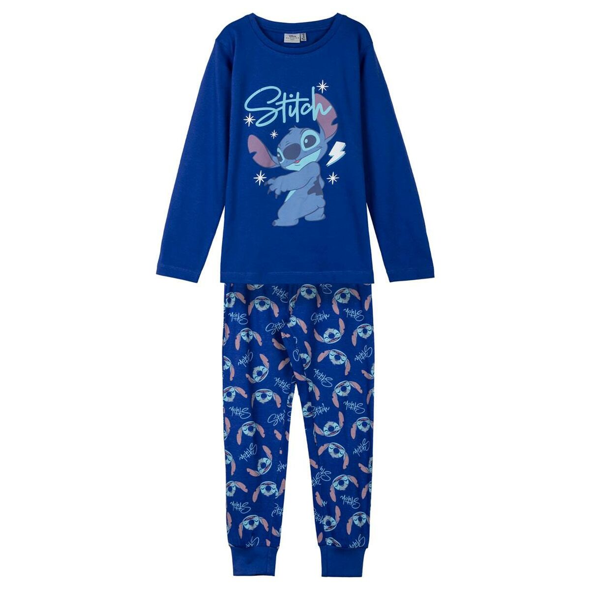 Pijama Infantil Stitch Azul escuro