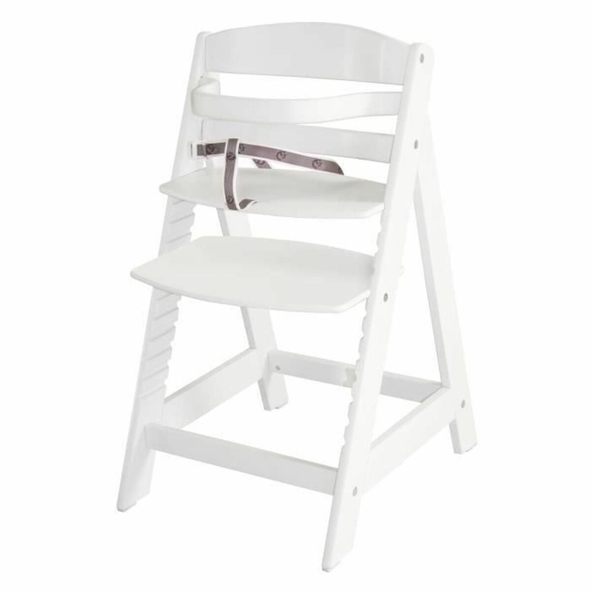 Cadeira Alta ROBA Branco Cinzento