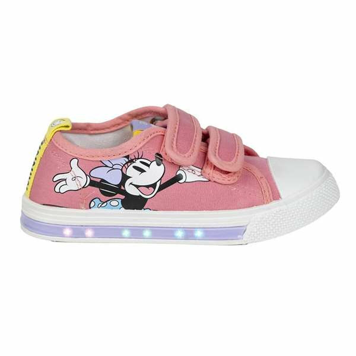 Sapatilhas Desportivas com LED Minnie Mouse Cor de Rosa 29