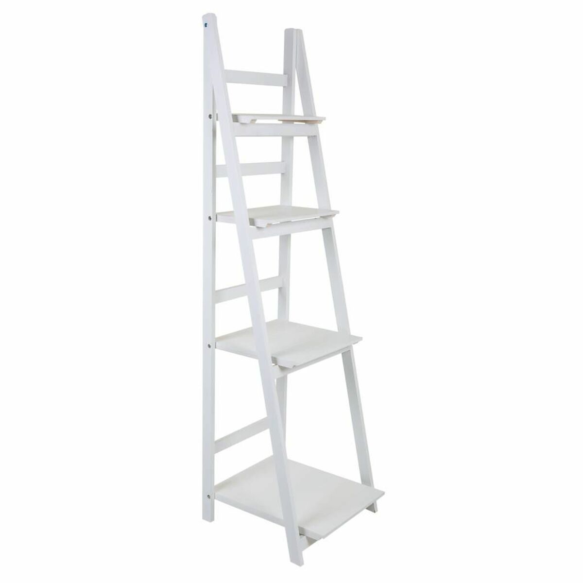 Estantes Alexandra House Living Branco Madeira de paulónia Madeira MDF 38 x 150 x 41 cm Escada