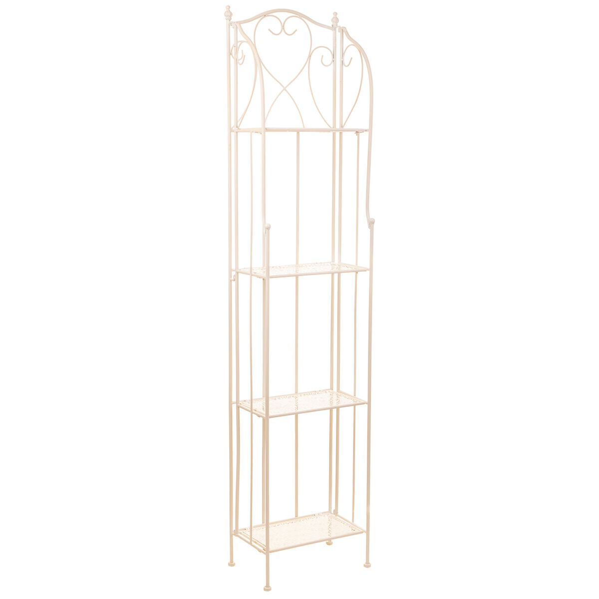 Estantes Alexandra House Living Branco Metal Ferro 25 x 90 x 30 cm