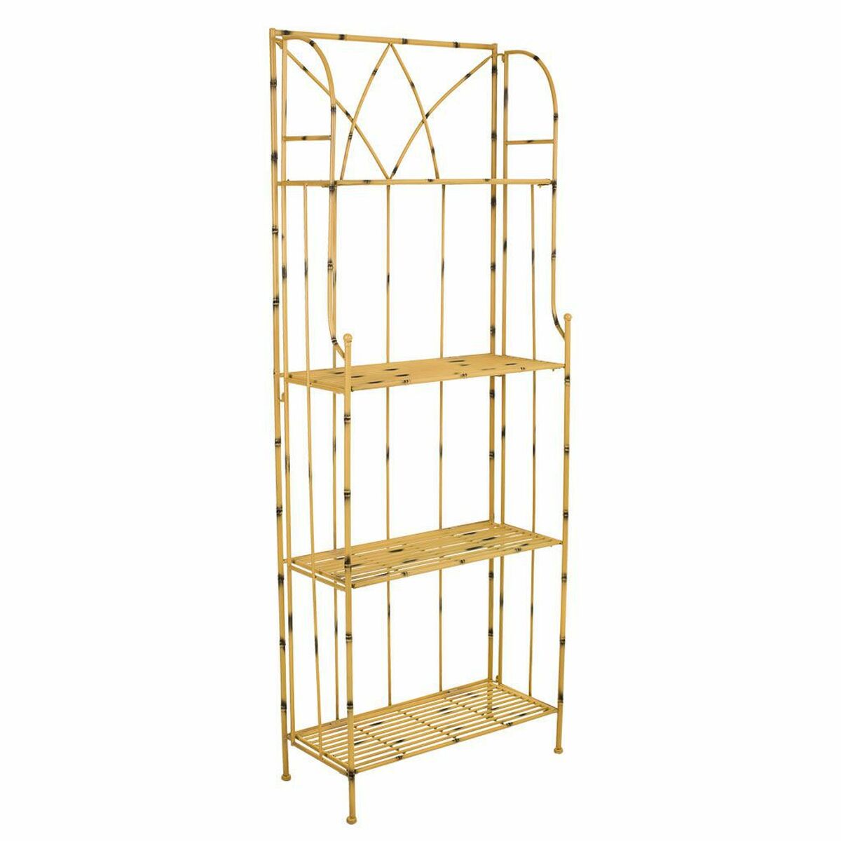 Estantes Alexandra House Living Amarelo Forja 28 x 160 x 60 cm