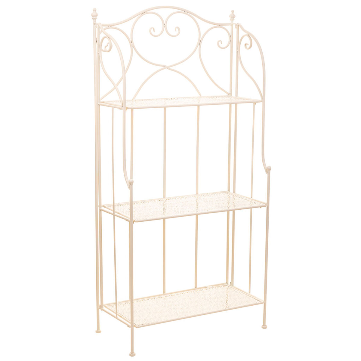 Estantes Alexandra House Living Branco Metal Ferro 30 x 70 x 30 cm