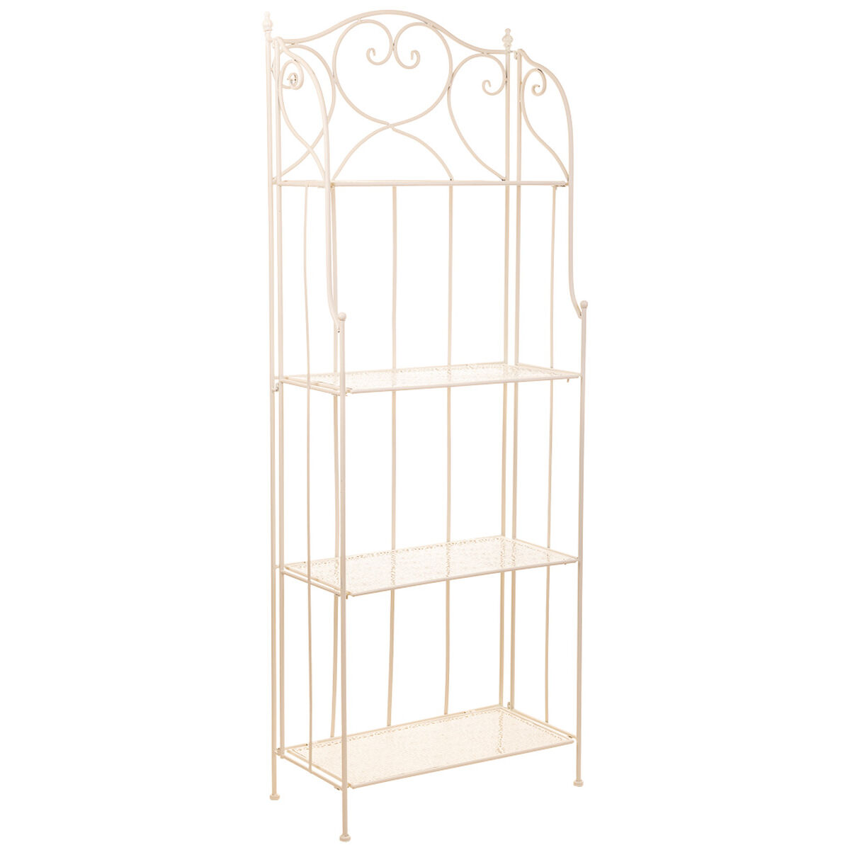 Estantes Alexandra House Living Branco Metal Ferro 28 x 70 x 28 cm
