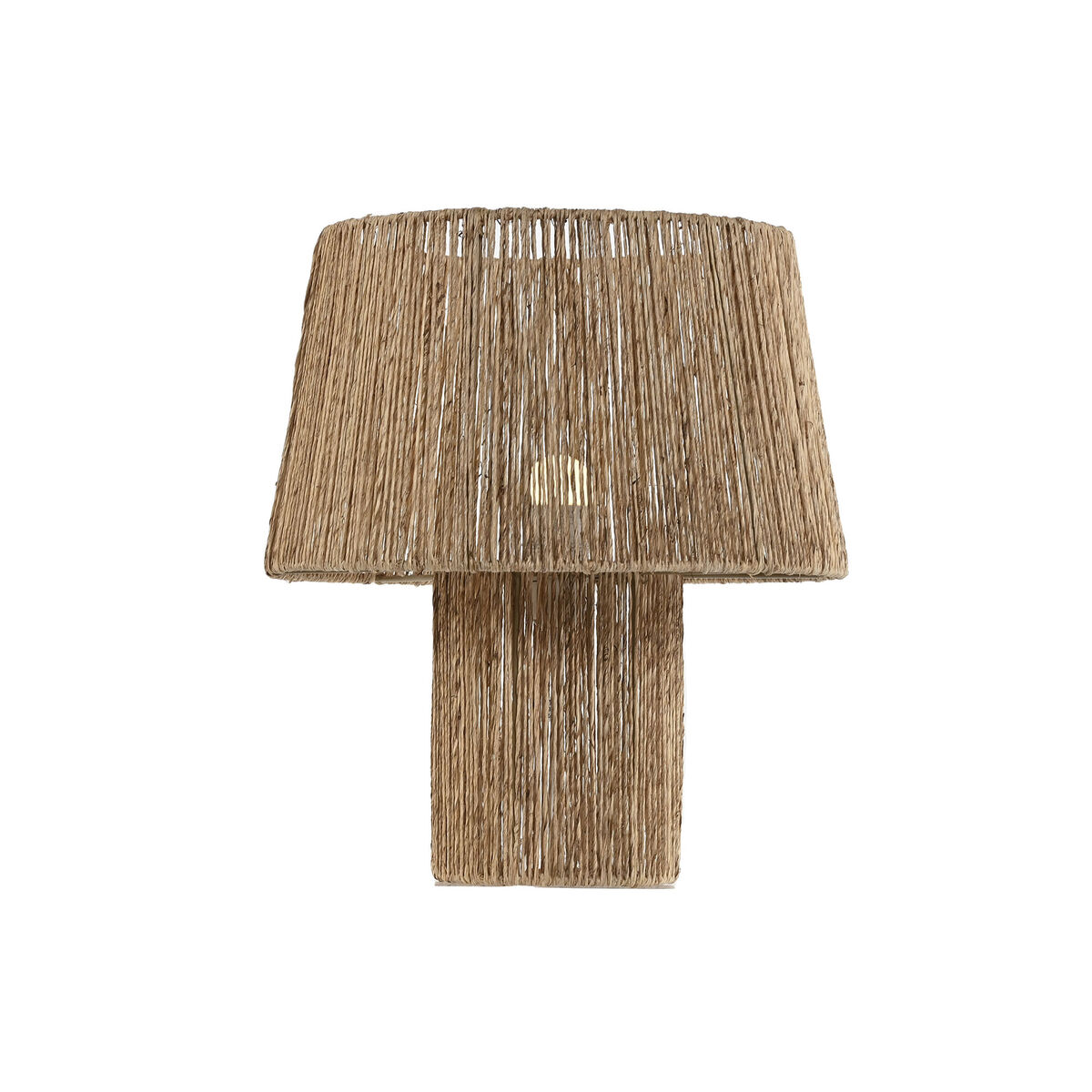 Lâmpada de mesa Home ESPRIT Castanho 37 x 37 x 42 cm
