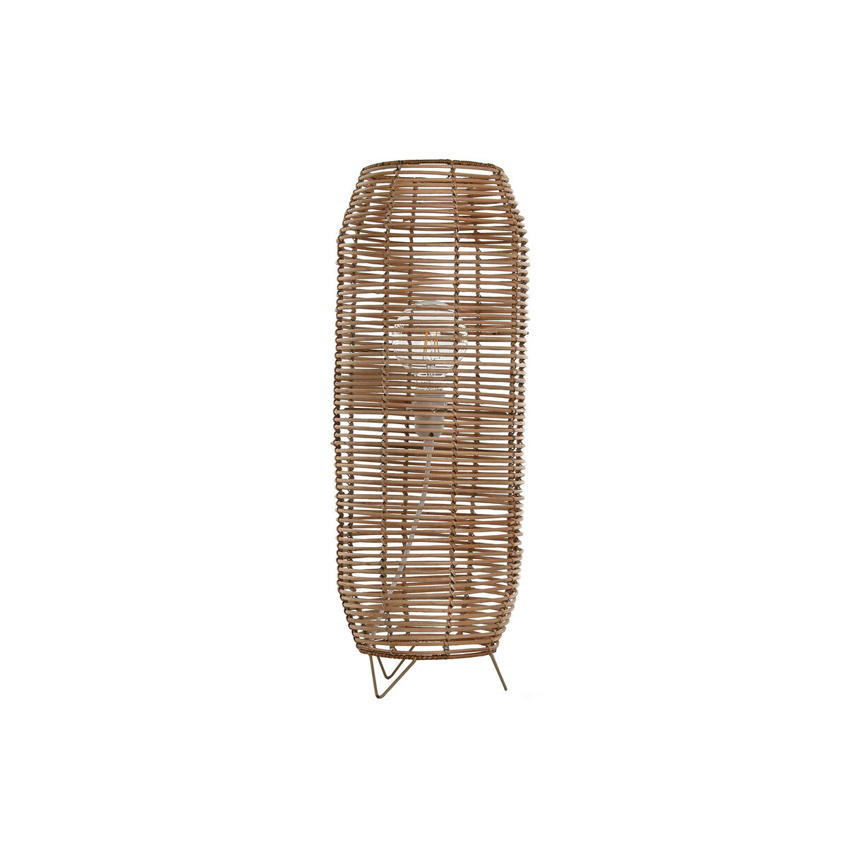 Luminária de chão Home ESPRIT Castanho 23 x 23 x 65 cm